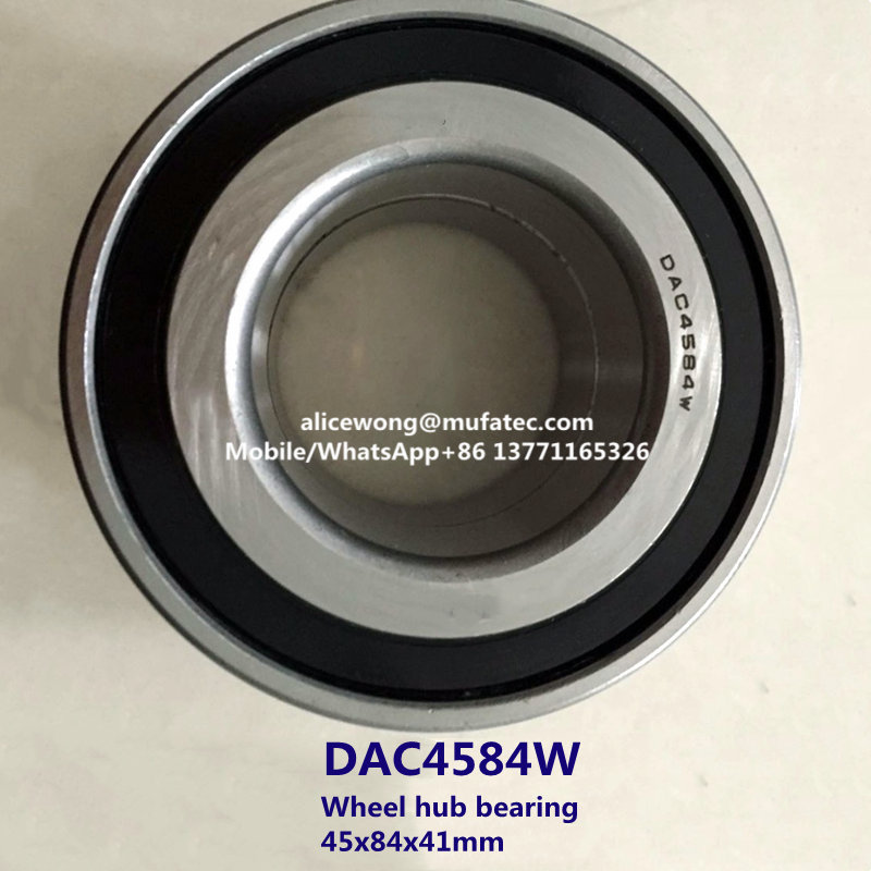 DAC4584W auto wheel hub bearing angular contact ball bearing 45*84*41mm