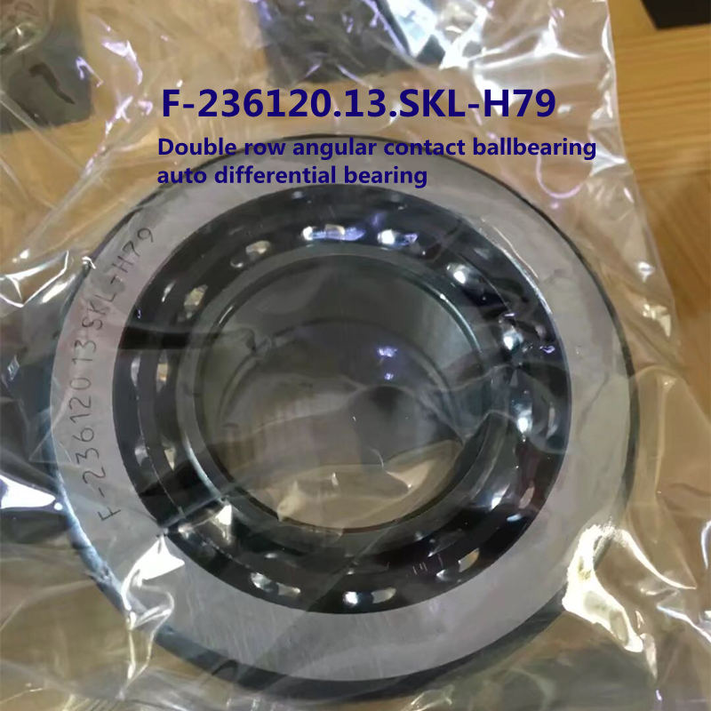F-236120.13.SKL-H79 car differential bearing double row angular contact ball bearing 30.163*64.292*23mm