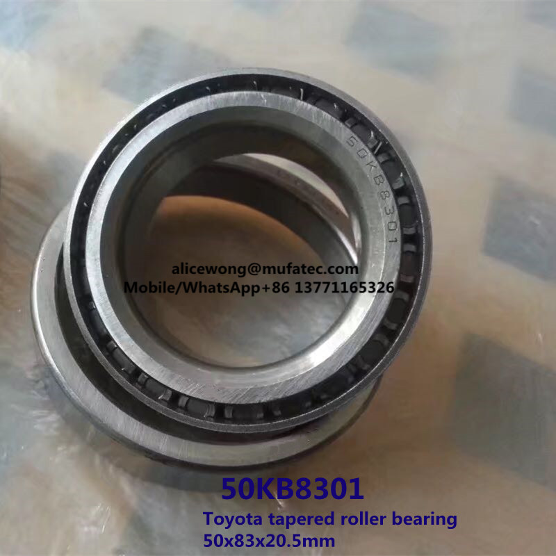 50KB8301 Toyota automotive bearing tapered roller bearing 50*83*20.5mm