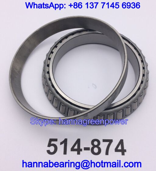514-874 Single Row Tapered Roller Bearing 78x106x17.75mm