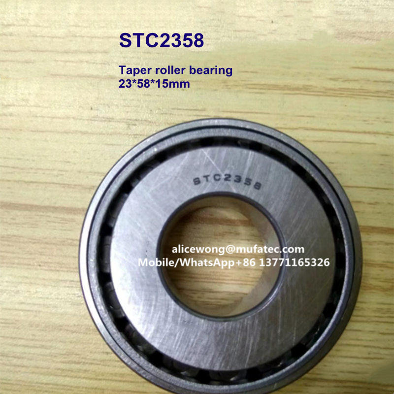 STC2358 Tapered roller bearing auto wheel hub bearing 23*58*15mm