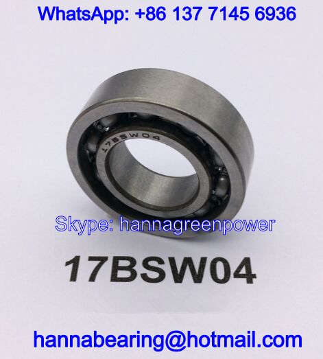 17BSW04 Auto Bearing / Deep Groove Ball Bearings 17.5x35x10mm