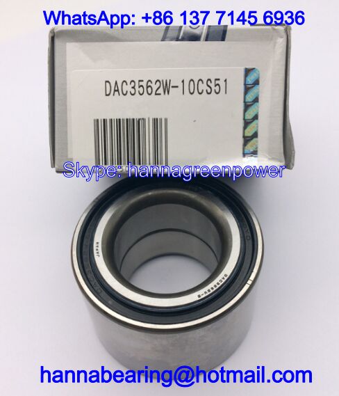 DAC3562W-6RS Auto Bearing / Wheel Hub Bearings 35*61.8*40mm