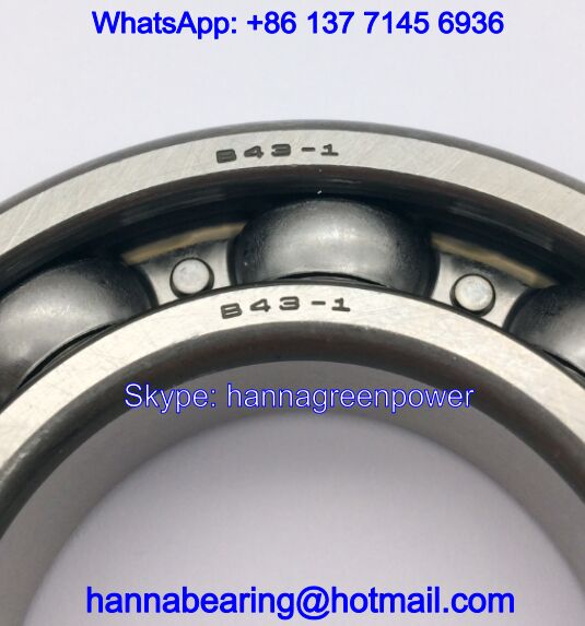 HTF B43-1 Auto Bearings / Deep Groove Ball Bearings 43x80x17mm