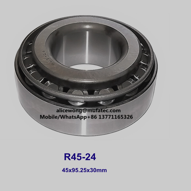 R45-24 auto bearing tapered roller bearing 45*95.25*30mm
