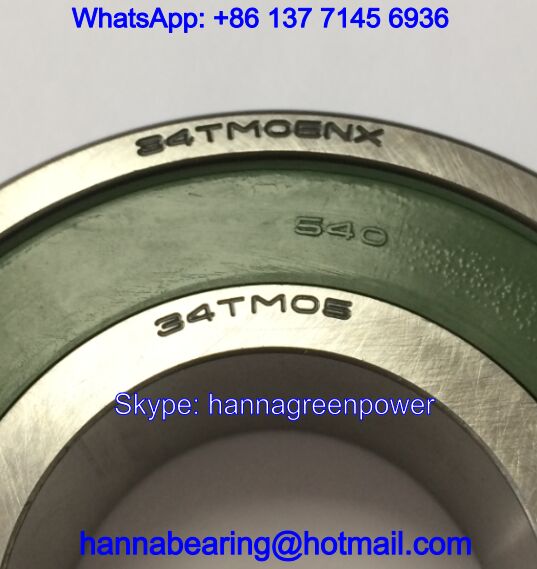 34TM05 / 34TM05NX Automotive Deep Groove Ball Bearings 34x72x21mm
