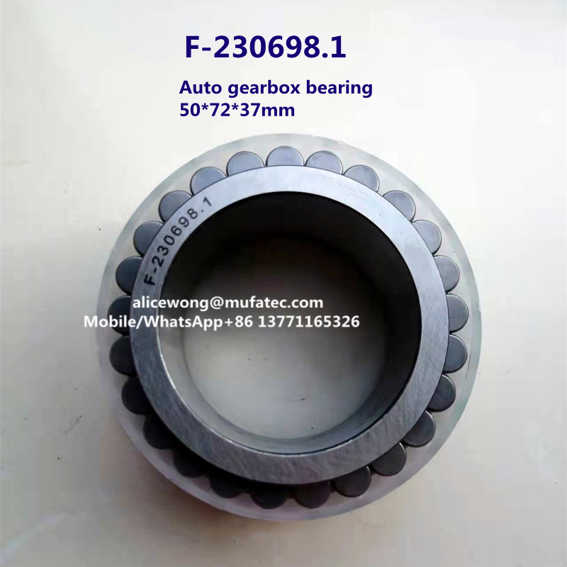 F-230698.1 auto gearbox bearing full complement cylindrical roller bearing 50*72*37mm 50*72.3*39mm