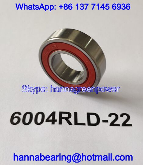 6004RLD-22 Auto Bearings / Deep Groove Ball Bearings 22x42x12mm