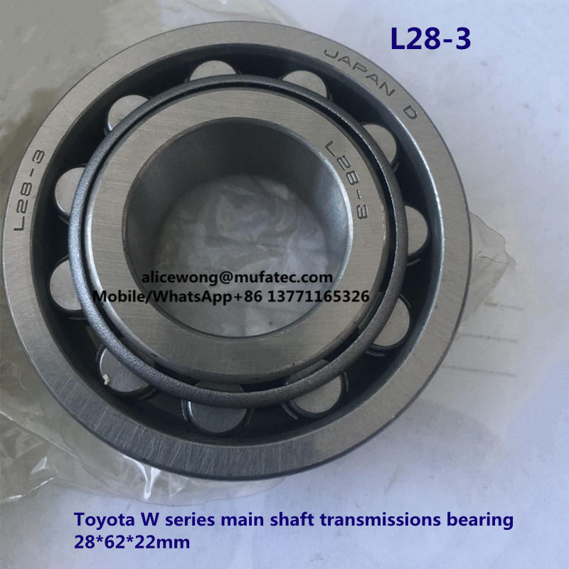 L28-3 Toyota main shaft bearing cylindrical roller bearing 28*62*22mm