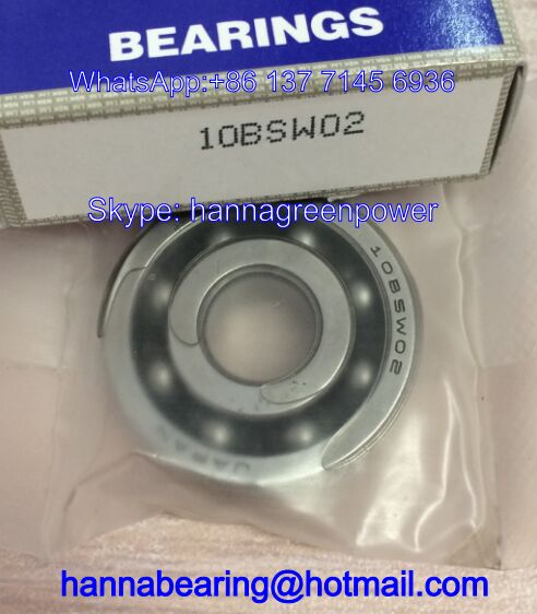 10BSW02 Auto Bearings / Deep Groove Ball Bearings 10x30x8mm