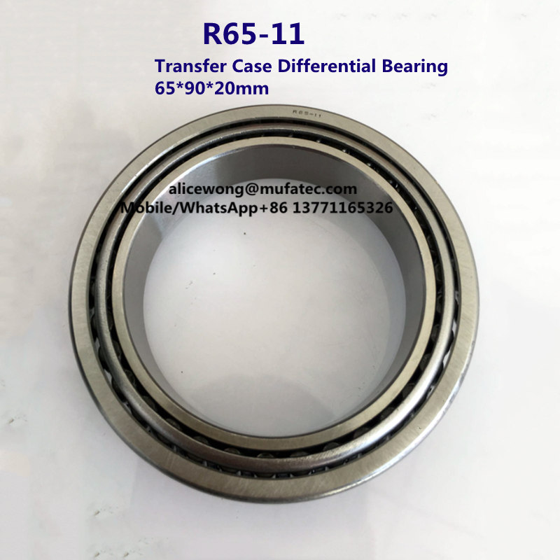 R65-11 transfer case differential bearing taper roller bearing 65*90*20mm