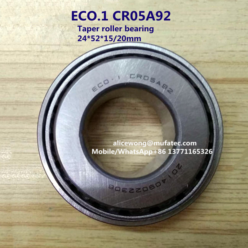 ECO.1 CR-05A92 Mercedes differential bearing taper roller bearing 24*52*15/20mm