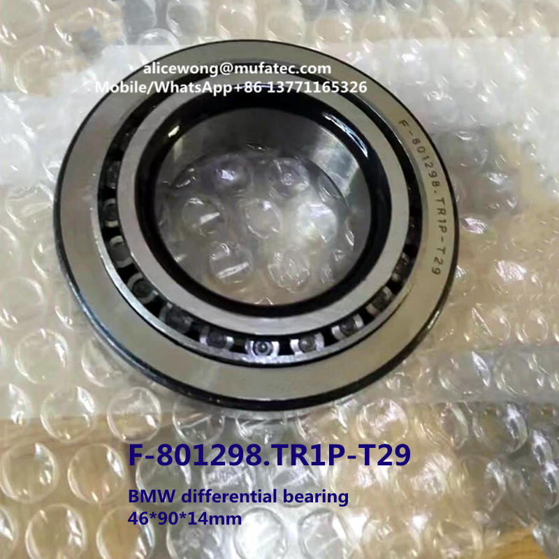 F-801298.TR1-T29 BMW differential bearing taper roller bearing 46*90*14mm