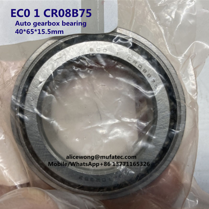 EC0 1 CR08B75 auto gear box bearing taper roller bearing 40*65*15.5mm