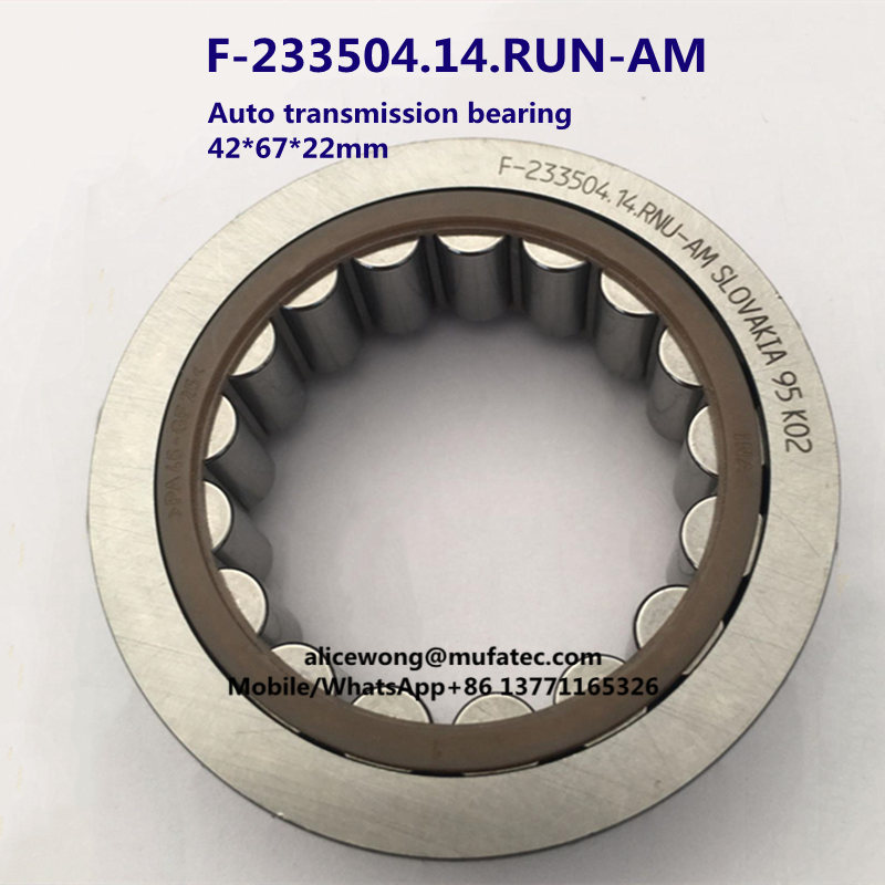 F-233504.14 auto transmission bearing cylindrical roller bearing 42*67*22mm