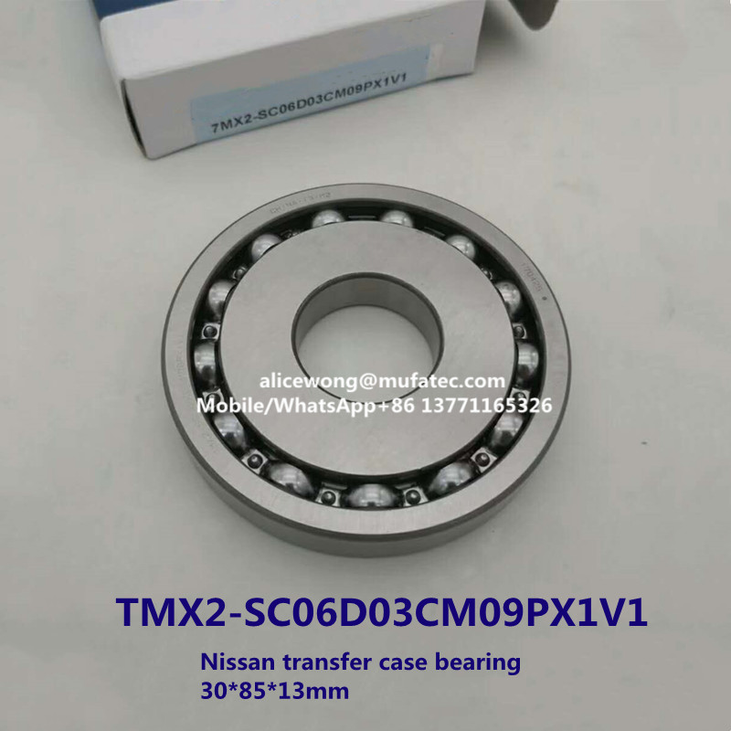 TMX2-SC06D03CM09PX1V1 Nissan transmission spare part bearing special deep groove ball bearing for car 30*85*13mm