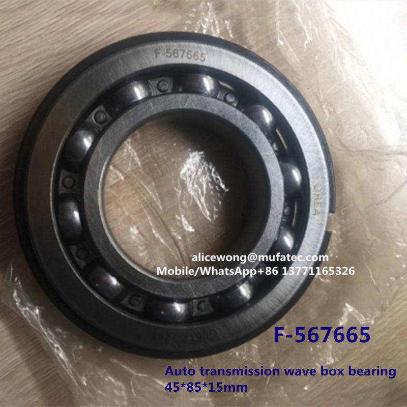 F-567665 B45-130 Nissan transmission spare part bearing special deep groove ball bearing for car 45*85*15mm