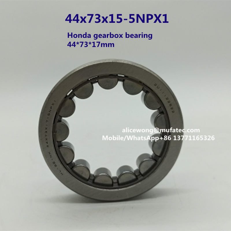 44x73x1715NPX1 Honda Gearbox Bearing Cylindrical Roller Bearing 44*73