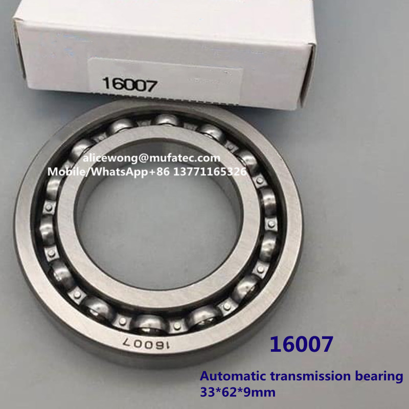 16007 auto transmission bearing non-standard deep groove ball bearing 33*62*9mm