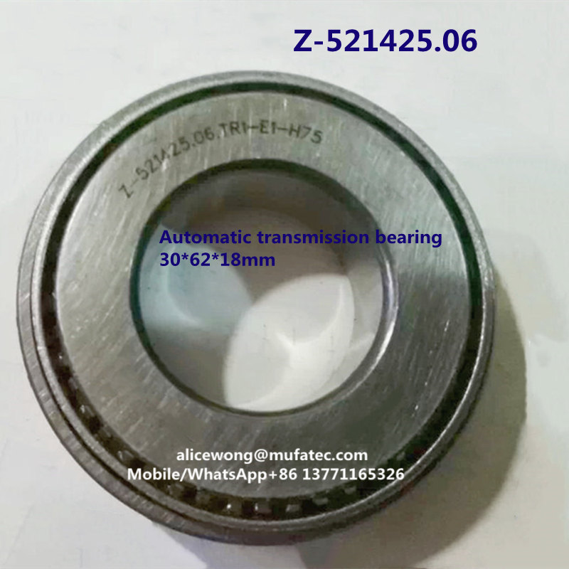 Z-521425.06 automatic transmission bearing taper roller bearing 30*62*18mm