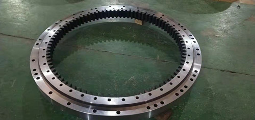 Heavy load VSI25 1055N transmission steel slewing ball bearing ring size