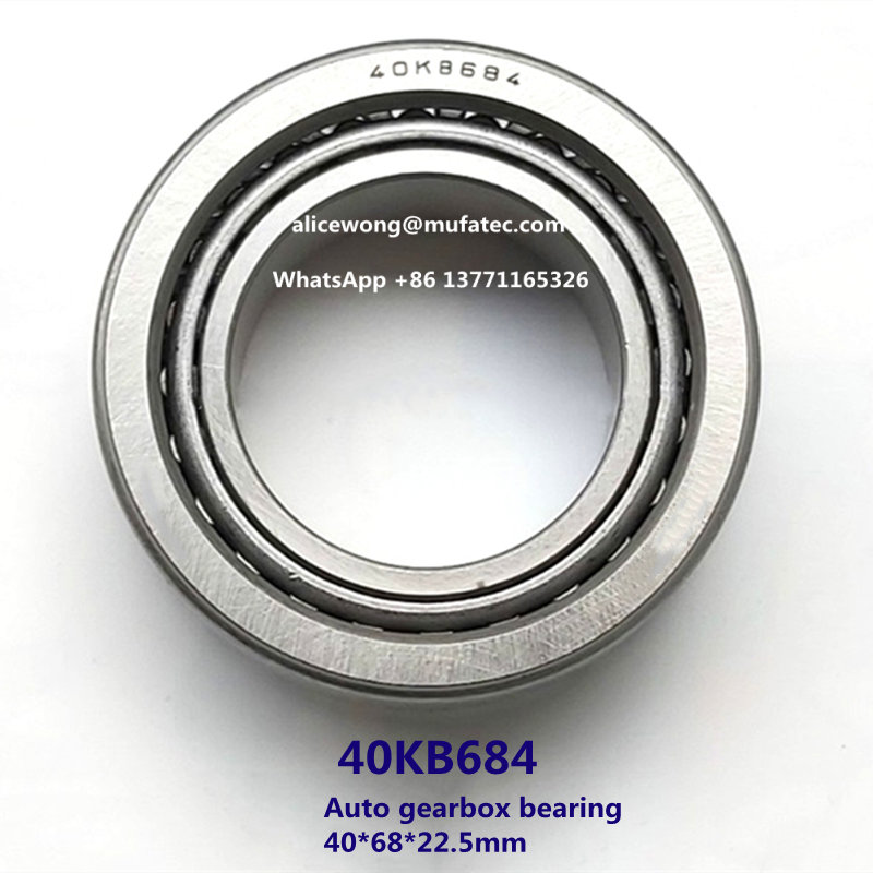 40KB684 Toyota differential bearing taper roller bearing 44*72*22mm
