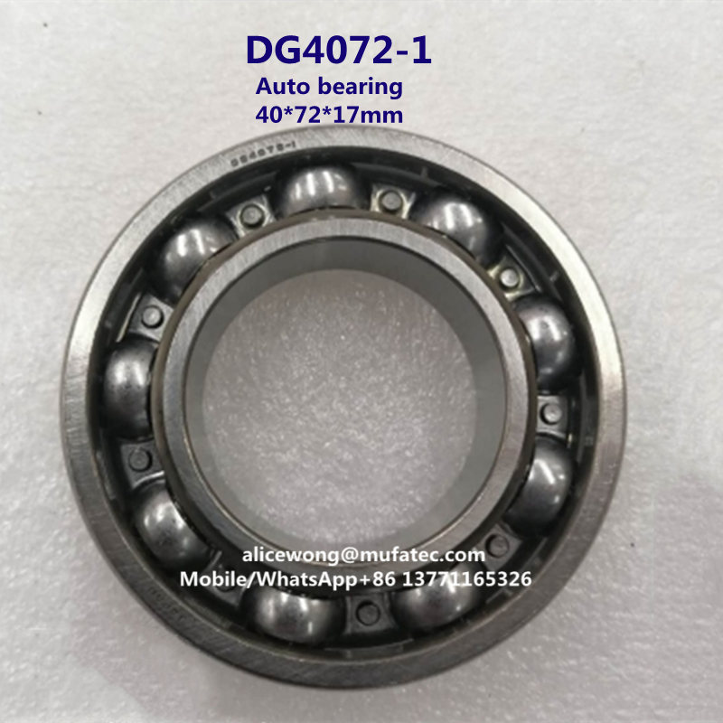 DG4072-1 automotive bearing special ball bearing 40*72*17mm