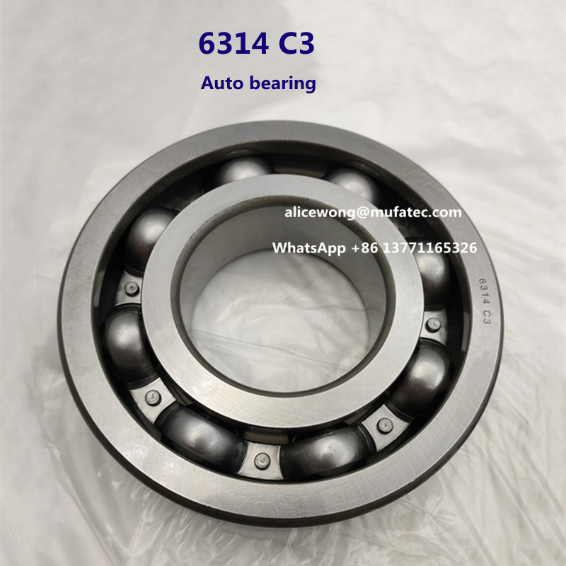 6314 C3 automotive bearing deep groove ball bearing 70*150*35mm