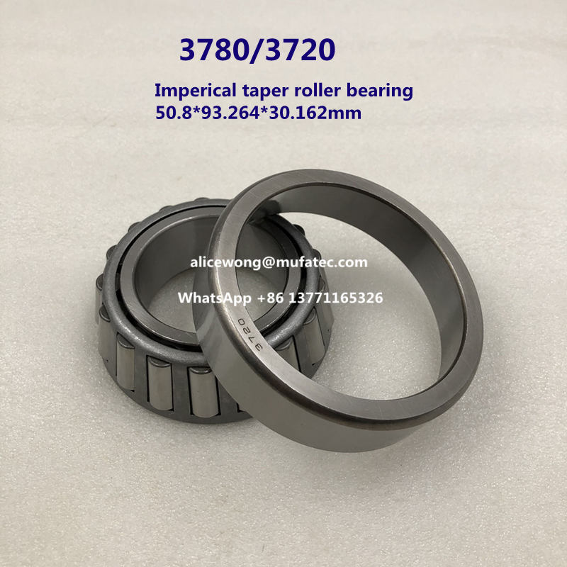 3780/20 3780/3720 imperical taper roller bearing for auto wheel hub 50.8*93.264*30.162mm
