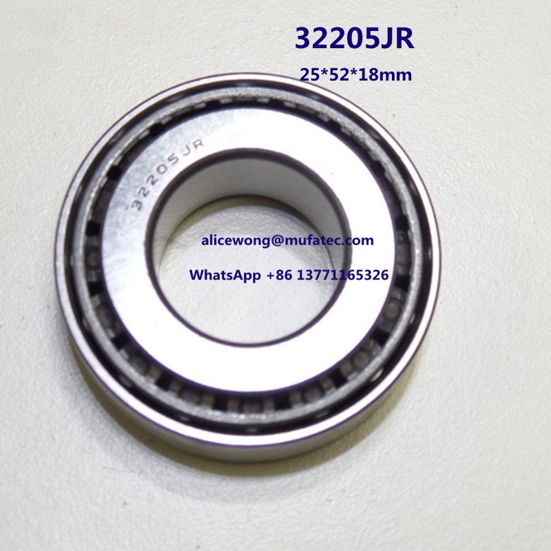 32205JR automotive wheel hub bearing non-standard taper roller bearing 25*52*18mm