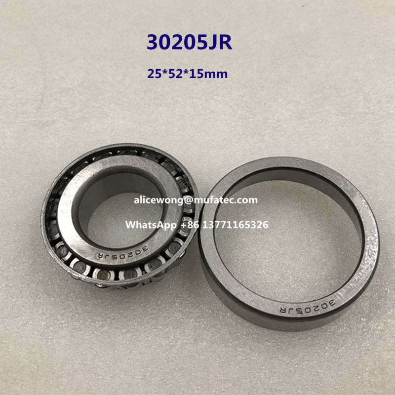 30205JR auto wheel hub bearing taper roller bearing 25*52*15mm