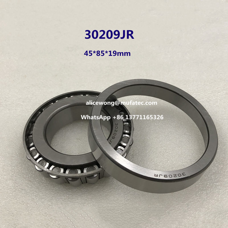 30209JR auto wheel bearing special taper roller bearing 45*85*19mm