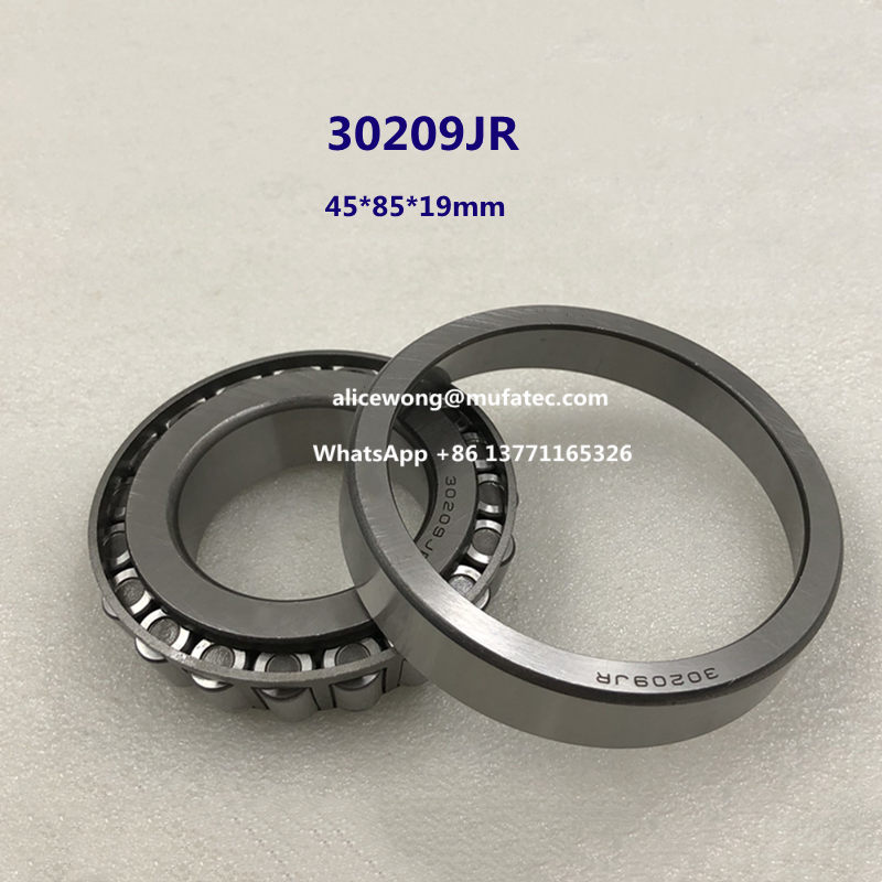 30209JR Auto Wheel Bearing Special Taper Roller Bearing 45*85*19mm