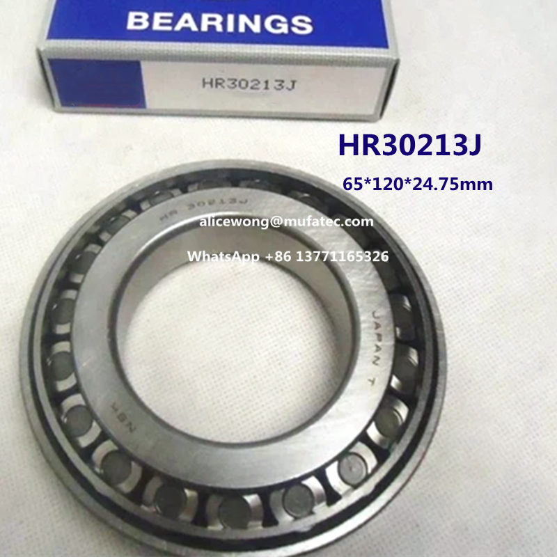 HR30213J auto wheel bearing taper roller bearing 65*120*24.75mm