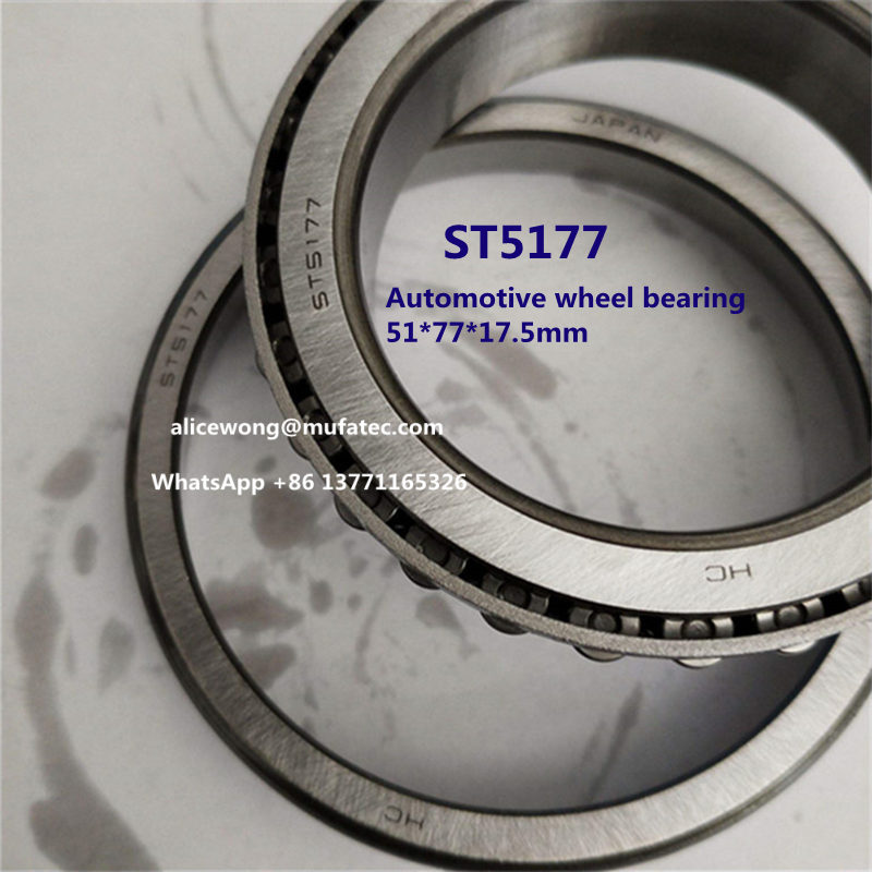 ST5177 auto wheel hub bearing imperial taper roller bearing 51*77*17.5mm