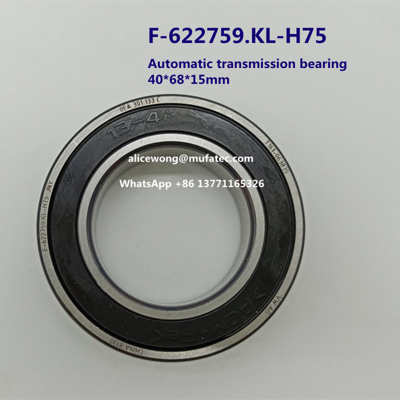F-622759 F-622759.KL-H75 automatic transmission bearing automobile bearing 40*68*15mm
