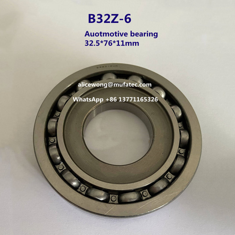 B32Z-6 automotive bearing open deep groove ball bearing 32.5*76*11mm
