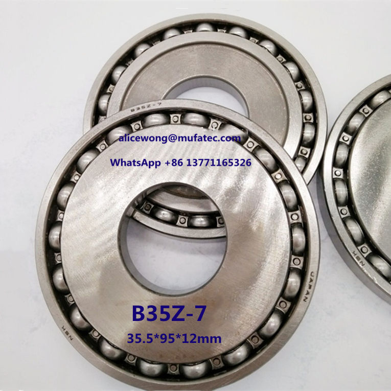 B35Z-7 automotive bearing open deep groove ball bearing 35.5*95*12mm