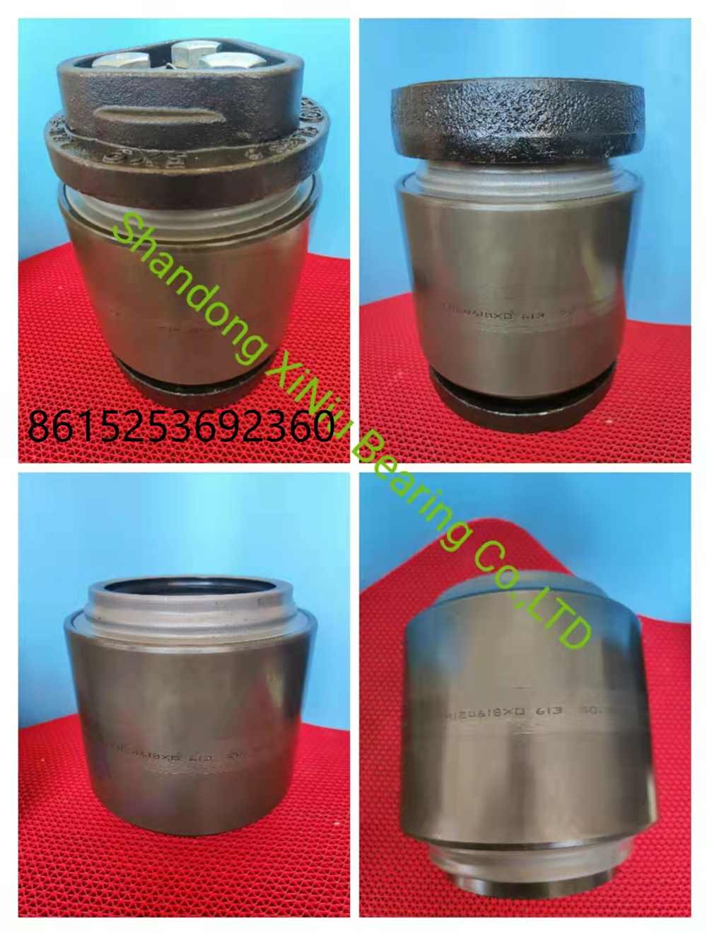 HM124646/HM124618XD Double Row Tapered Roller Bearings For Railroad