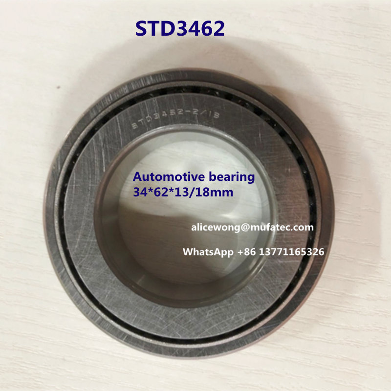 STD3462 auto wheel bearing imperial taper roller bearing 34*62*13/18mm