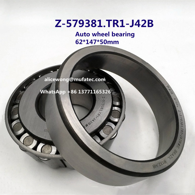 Z-579381 Z-579381.TR1-J42B auto wheel bearing special taper roller bearing 62*147*50mm
