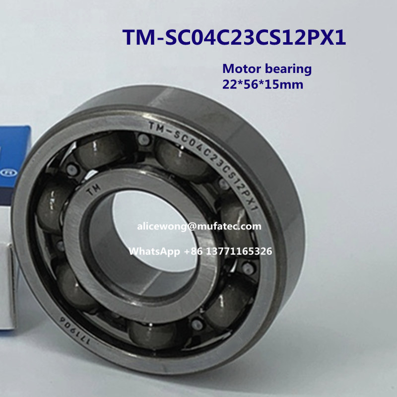 TM-SC04C23CS12PX1 automotive engine bearing generator bearing 22*56*15mm