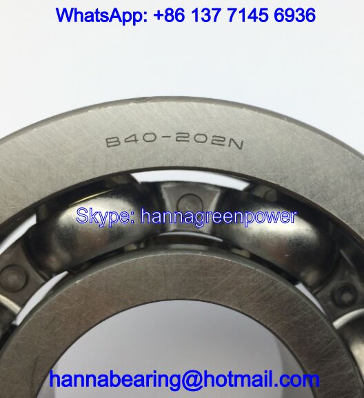 B40-202N Gearbox Bearings / Deep Groove Ball Bearing 40x95x25mm