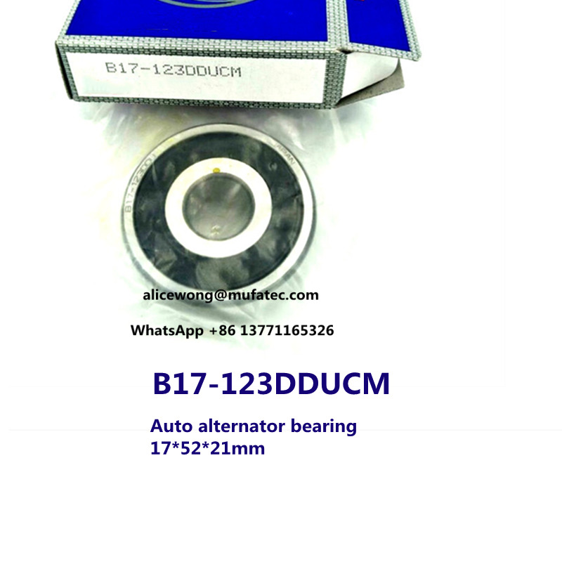 B17-123DDUCM B17-123 automotive alternator bearing auto motor bearing 17*52*21mm