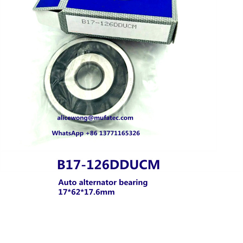 B17-126DDUCM B17-126D automotive alternator bearing auto motor bearing 17*62*17.6mm