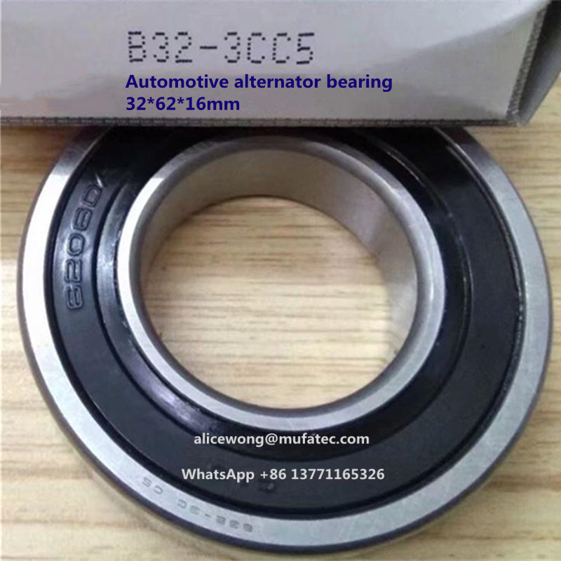 B32-3CC5 automotive alternator bearing deep groove ball bearing 32*62*16mm