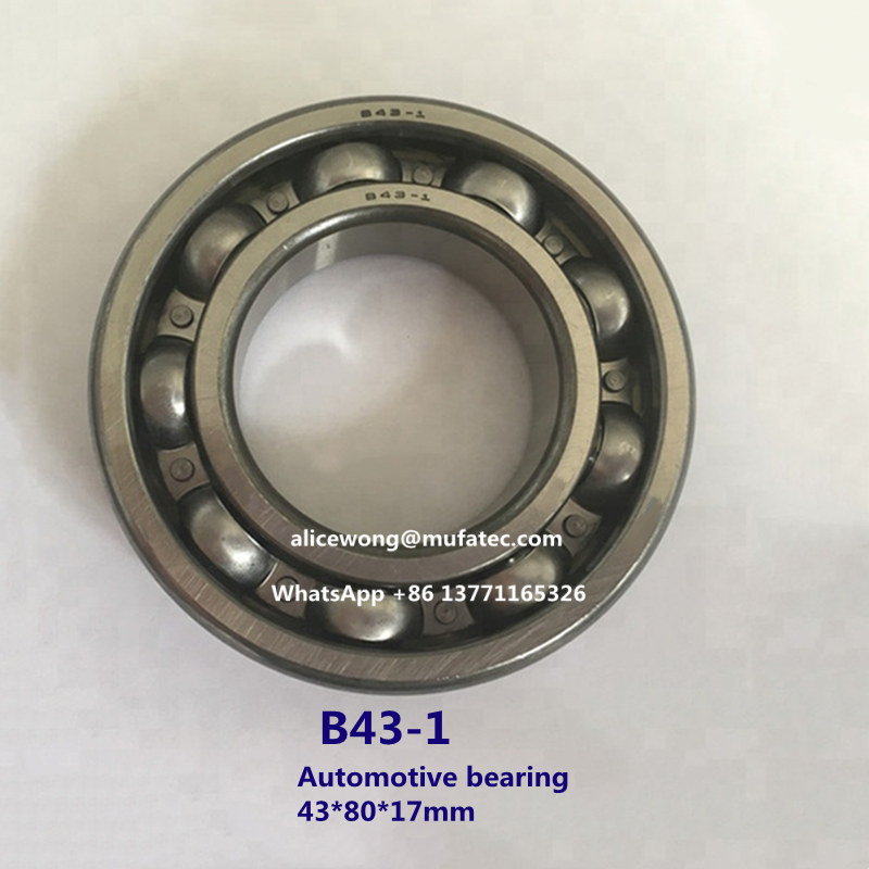 B43-1 automotive bearing automobile bearing ball bearing 43*80*17mm