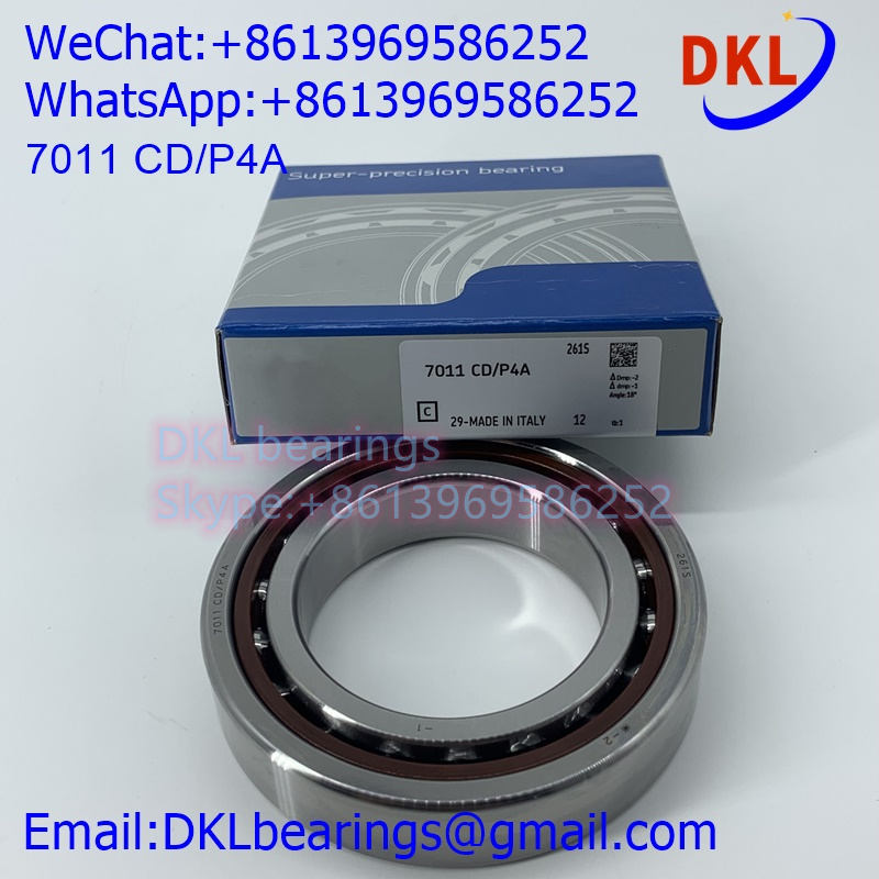 7011 CD/P4A Angular contact ball bearing (High quality) size 55x90x18 mm