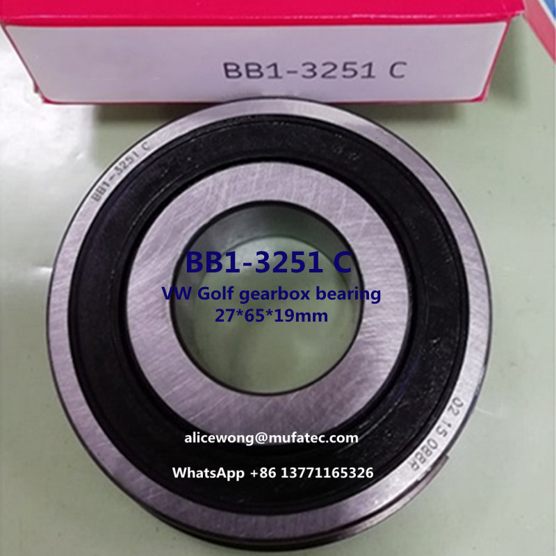 BB1-3251C BB1-3251 automotive bearing auto repairing and maintenance bearing 27*65*19mm