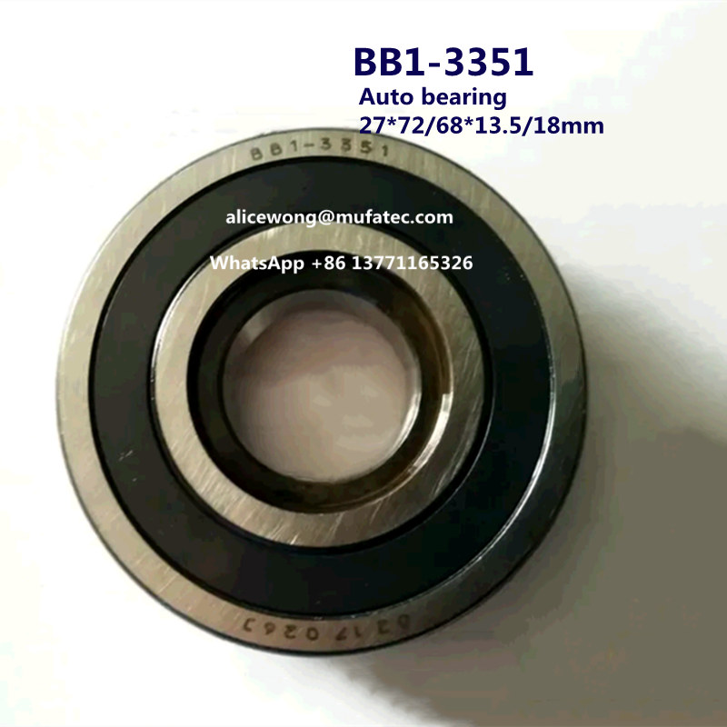 BB1-0975 BB1-3351 automotive bearing auto repair auto maintenance 27*72/68*13.5/18mm